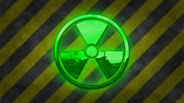 Radioactive Symbol 4K
