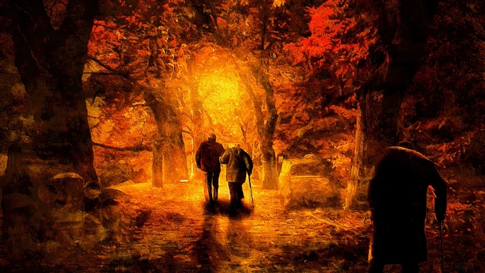 Autumn Of Life Painting