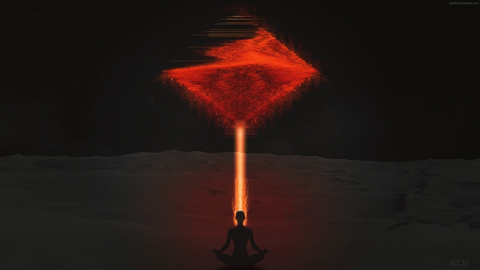 Meditation and Energy Flow Artwork 4K
