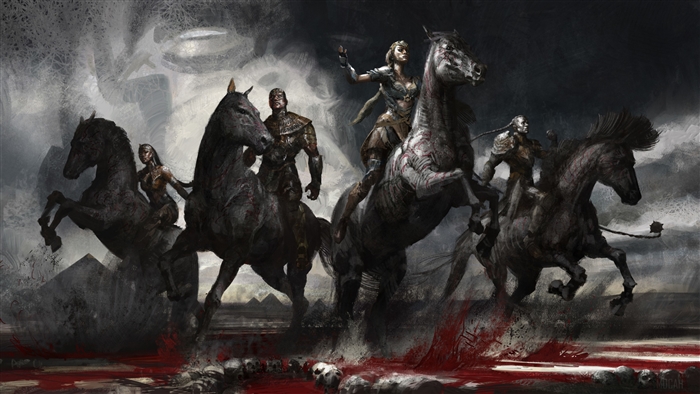 Four Horsemen from X-Men Apocalypse 4K