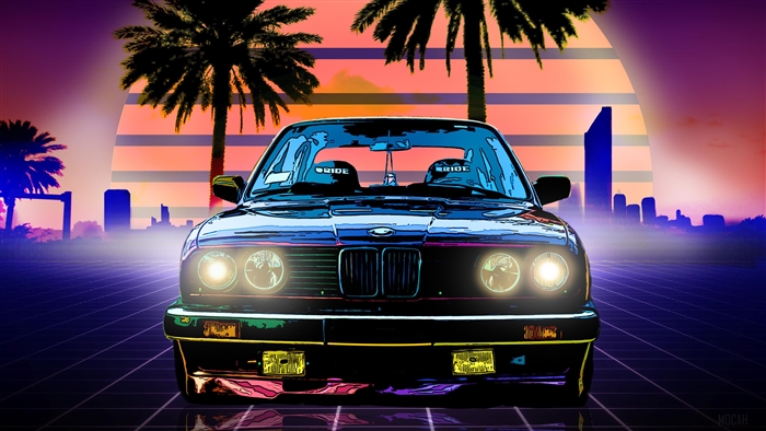 Bmw E30 Digital Art