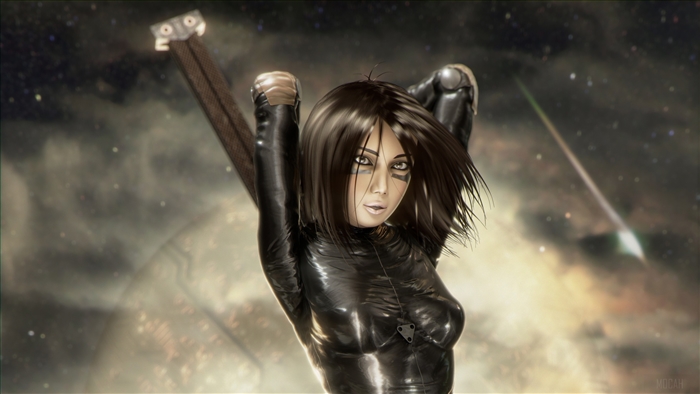 Alita from Alita Battle Angel 4K