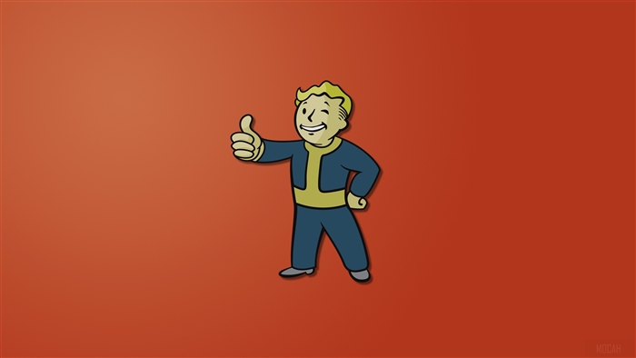 Vault Boy from Fallout giving a thumbs up