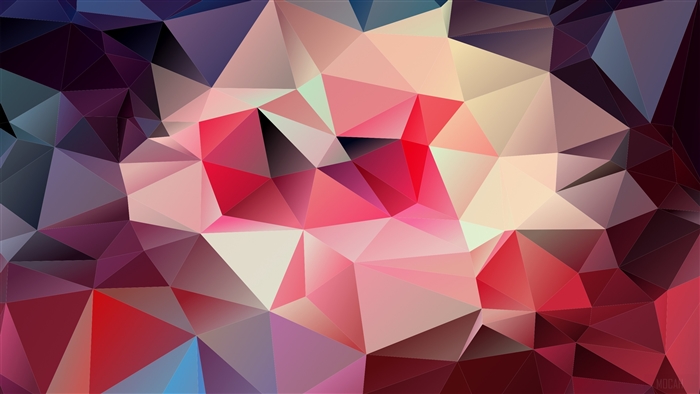 Abstract Geometric Pattern Digital Art 4K