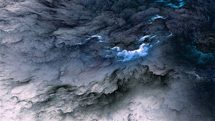 Blue and White Clouds 4K