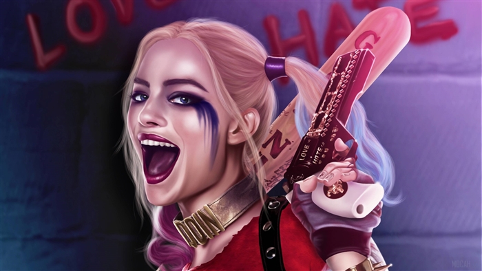 Harley Quinn Artwork 4K