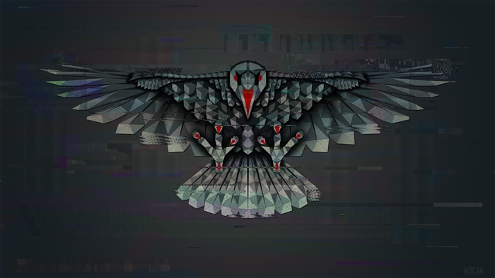 Artistic Crow 4K