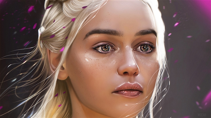 Daenerys Targaryen Fan Art 4K