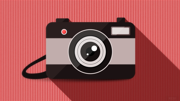 Minimalist Camera Vector 4k
