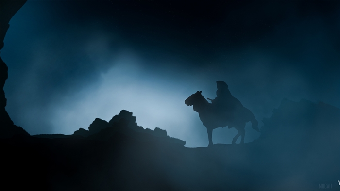 Nazgul on horseback from The Lord of the Rings 4K