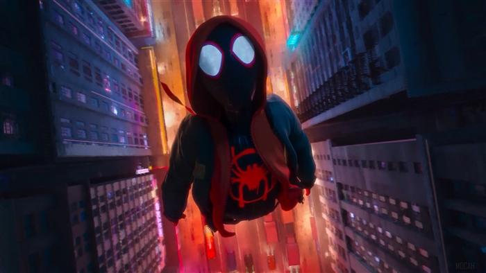 Miles Morales from Spider-Man: Into the Spider-Verse 4K