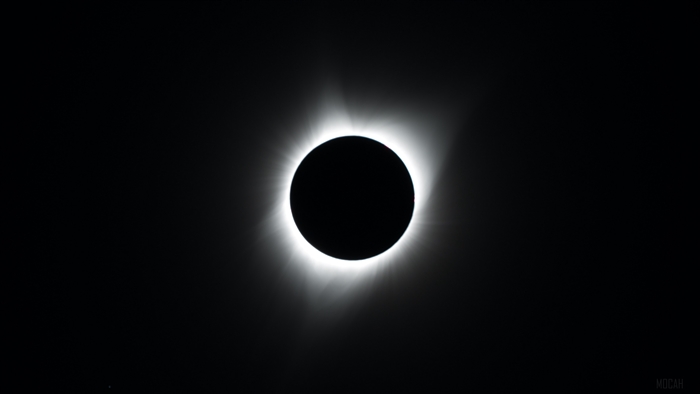 Total solar eclipse 4K