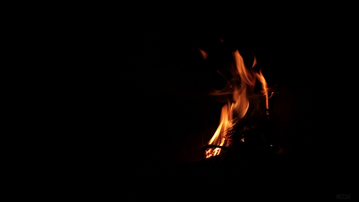 Bonfire flame 4K