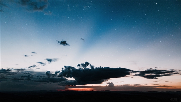 Beautiful Clouds Scenery Sunrise Sunset View