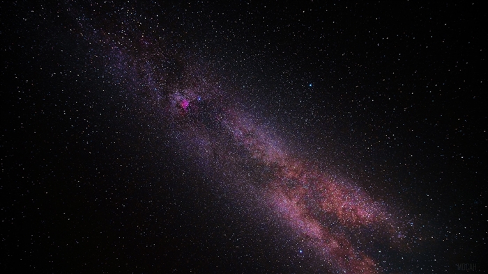 Milky Way Galaxy with Stars 4K