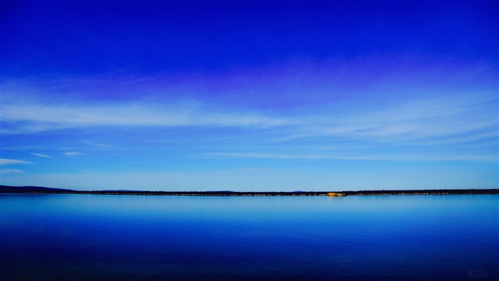 Lake Under Blue Sky