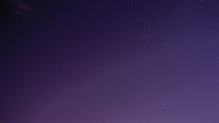 Starry Purple Sky