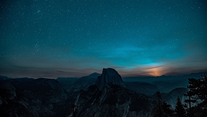 Sunrise In Yosemite Valley