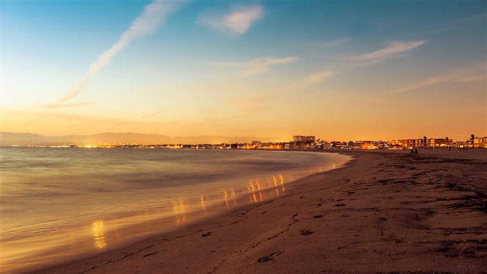 Venice Beach Sunset 4K