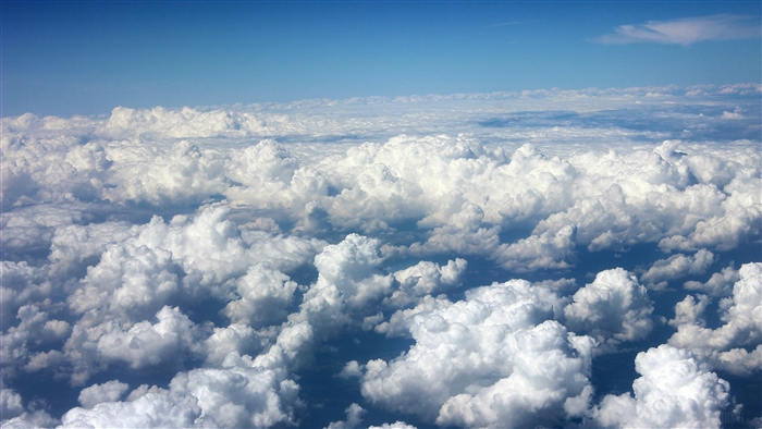 Clouds and Sky from Above 4K