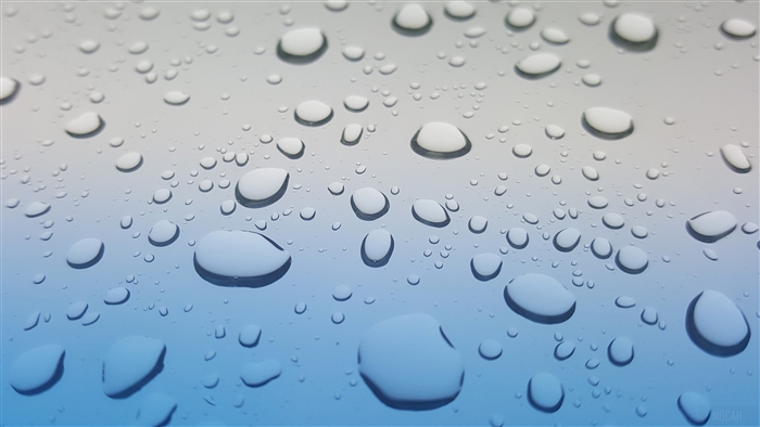 Rain Drops on a Surface 4K