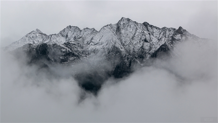 Mountains Covered In Snow