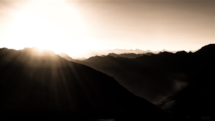 Mountains During Sunrise