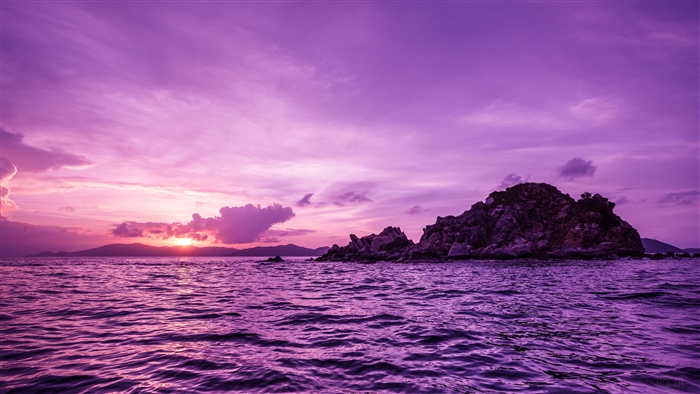 Pelican Island at Sunset