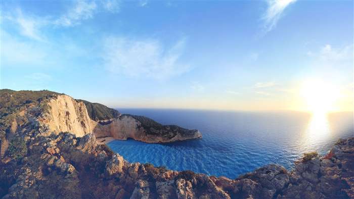 Navagio Beach Zakynthos Greece 4K