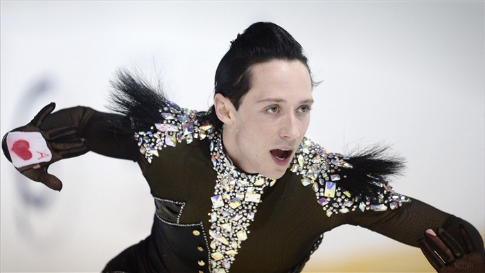 Johnny Weir figure skating costume Ace of Hearts