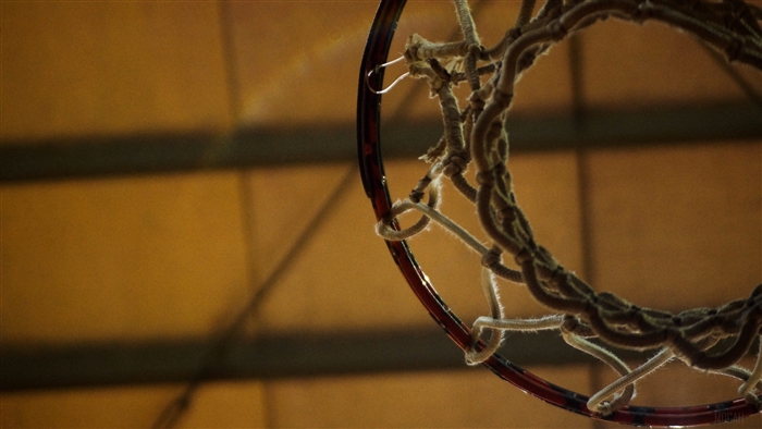 Basketball hoop and net, 4K