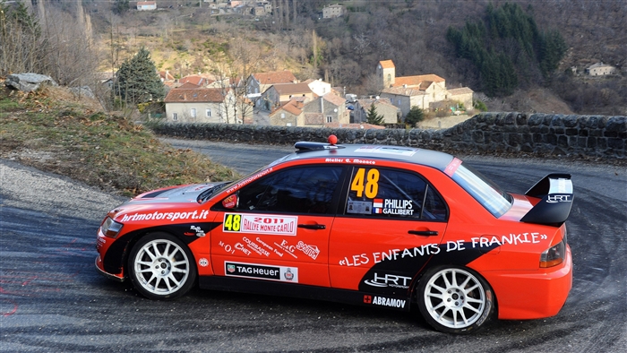 Rally car 48 Phillips Gallibert Monte Carlo