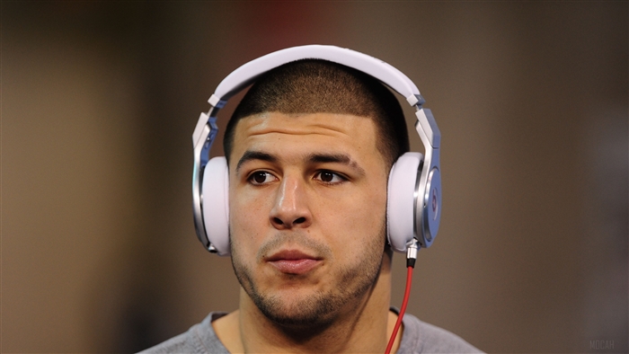 Aaron Hernandez from New England Patriots 4K