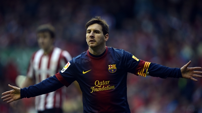 Lionel Messi of Barcelona 4K