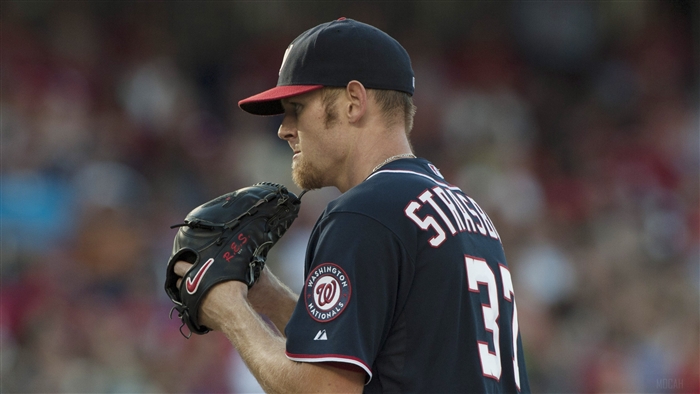 Stephen Strasburg of Washington Nationals 4K