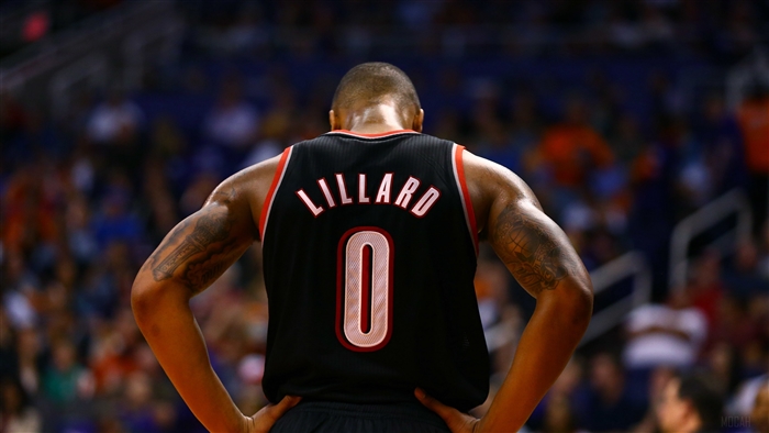 Damian Lillard of Portland Trail Blazers 4K
