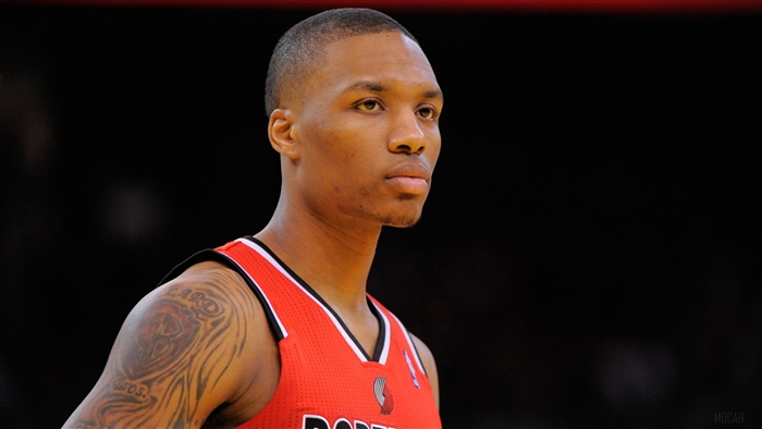 Damian Lillard of Portland Trail Blazers 4K