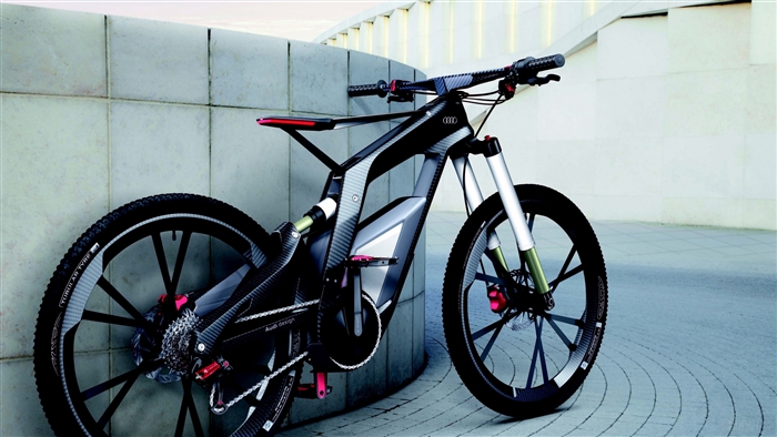 Audi electric mountain bike 4K