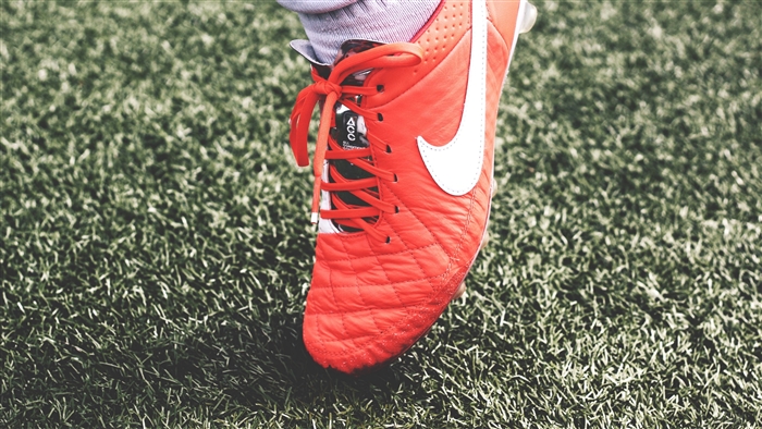Nike football shoes on grass 4K