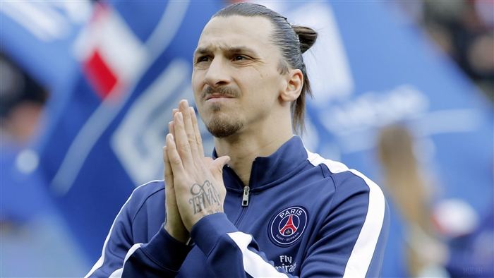 Zlatan Ibrahimović of Paris Saint-Germain