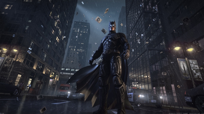 Batman in Gotham City 4K