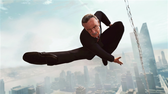 Stan Lee as Spider-Man 4K