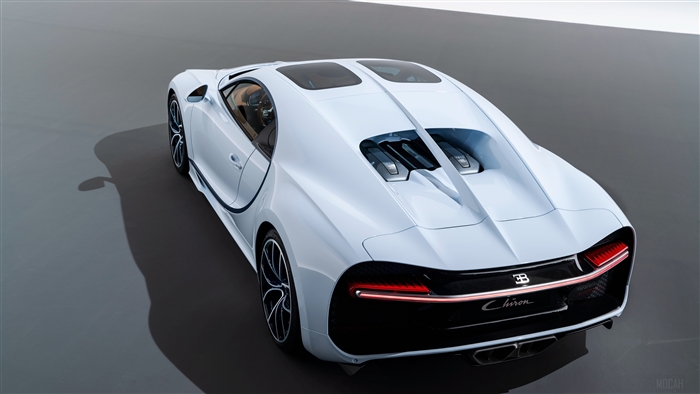 Bugatti Chiron Sky View 2018 Rear