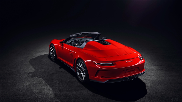 Porsche 911 Speedster Concept II 2018 Rear