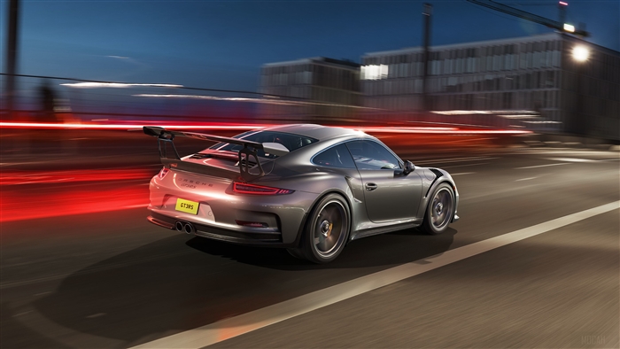 Porsche GT3RS 4K Rear