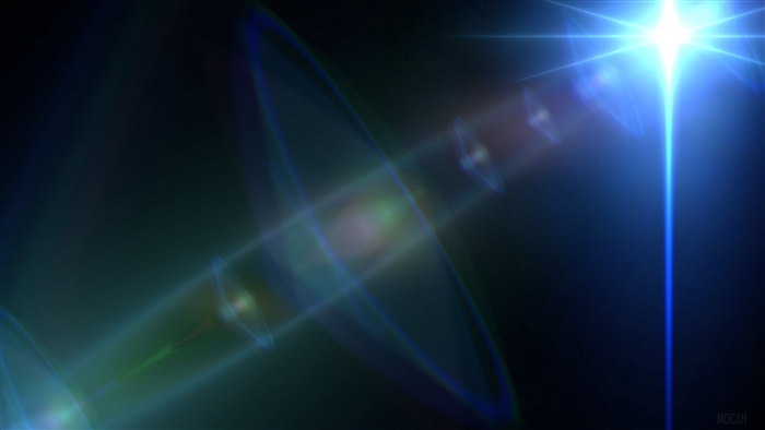 Lens flare light effect 4K