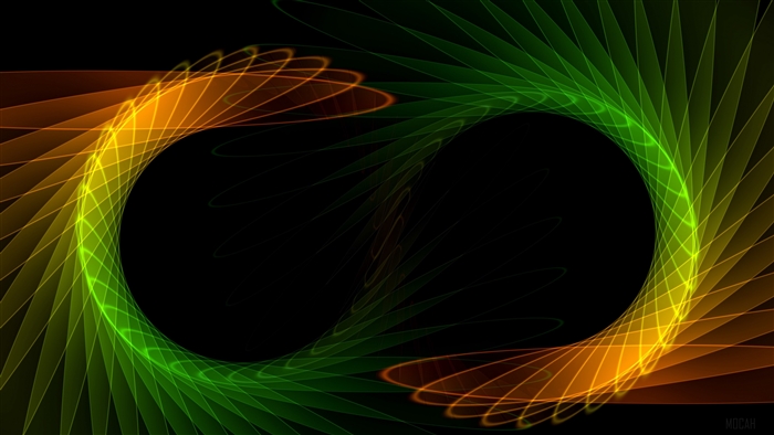 Colorful Abstract Fractal Pattern 4K