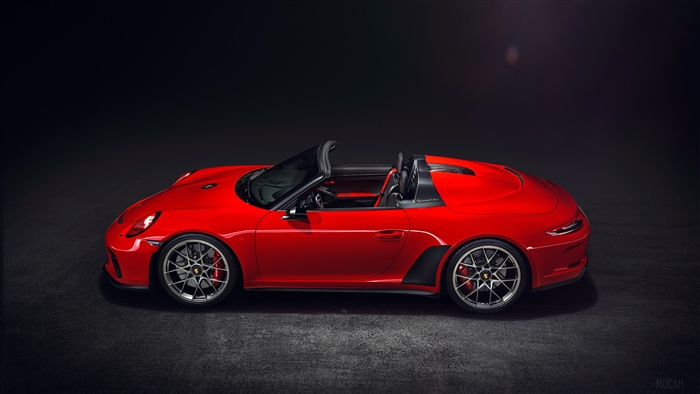 Porsche 911 Speedster Concept II 2018 Side View