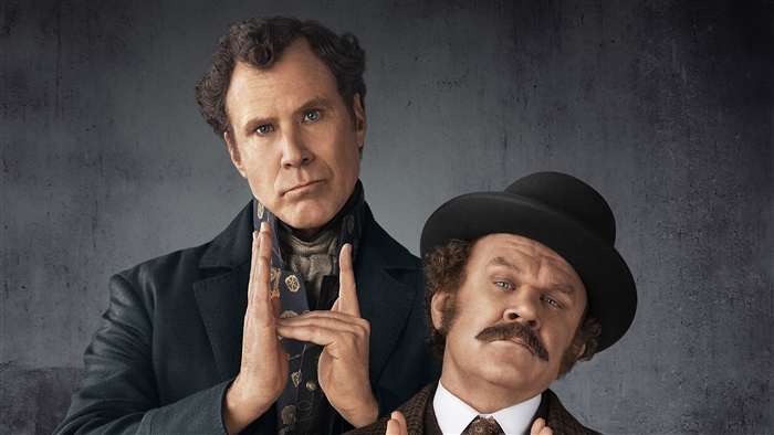 Will Ferrell and John C. Reilly from Holmes and Watson 4K