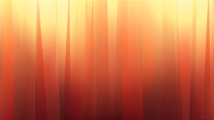 Abstract vertical stripes of orange and yellow light 4K